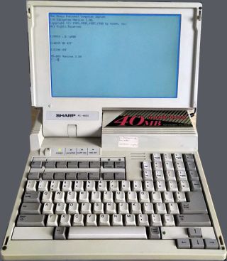 Sharp PC-4641 Laptop